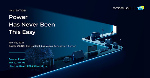 EcoFlow to Showcase Four New Innovations at CES 2023