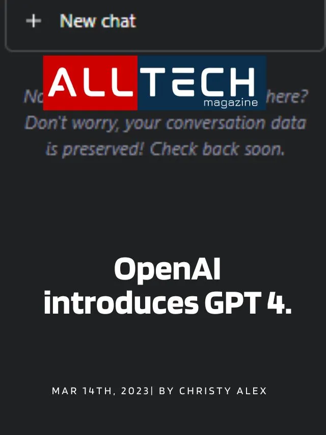 OpenAI introduces GPT 4