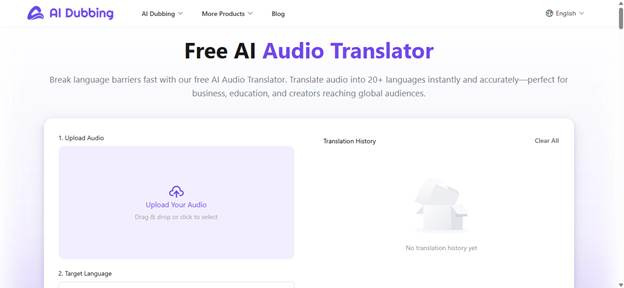 The AI Audio Translator That Turns Any Voice Into Any Language Instantly 1 image 2